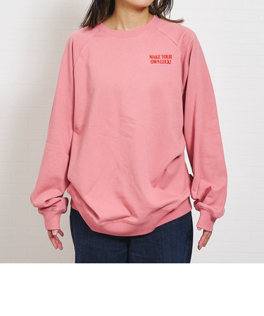 【パパもおそろい】ラグランスウェットアソートロゴプルオーバー