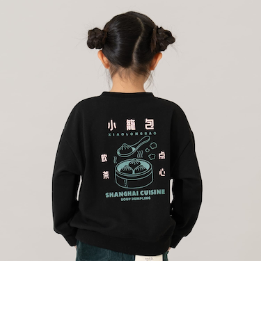 YUMMY スウェットプルオーバー