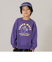 【365D.】スウェットOFUZAKE 柄ワイドプルオーバー