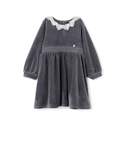 ベロアレースワンピース