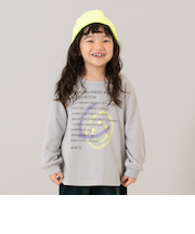 スウェットプリントAラインプルオーバー