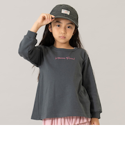 スウェットプリントAラインプルオーバー