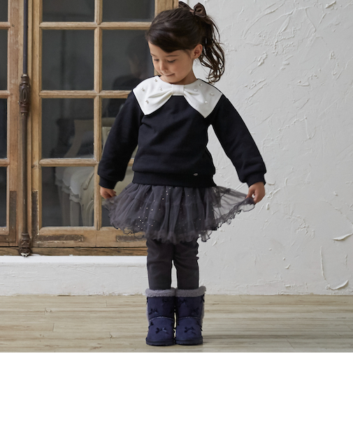 レギンスつきチュールスカート