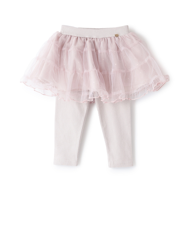 レギンスつきチュールスカート