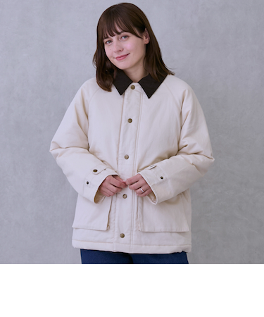 【リンク】ツイル中綿ダスターコート