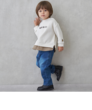 裏起毛デニムパンツ