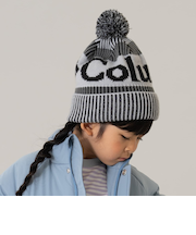【Columbia】ロゴポンポンニット帽