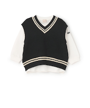 【ウォッシャブル】ニットベストセット