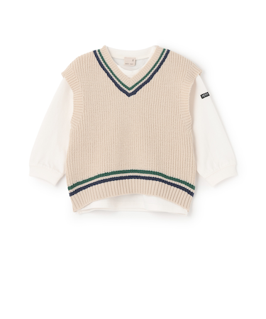 【ウォッシャブル】ニットベストセット