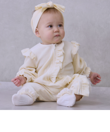 アソート前フリルカバーオール