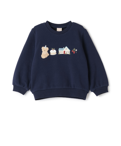 【フワのびっと】アソートアップリケトレーナー