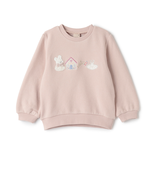 【フワのびっと】アソートアップリケトレーナー