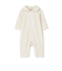ダブルボタン衿つきカバーオール