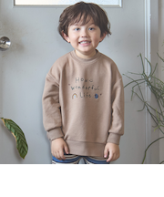 〈フワのびっと〉刺しゅうアソートトレーナー