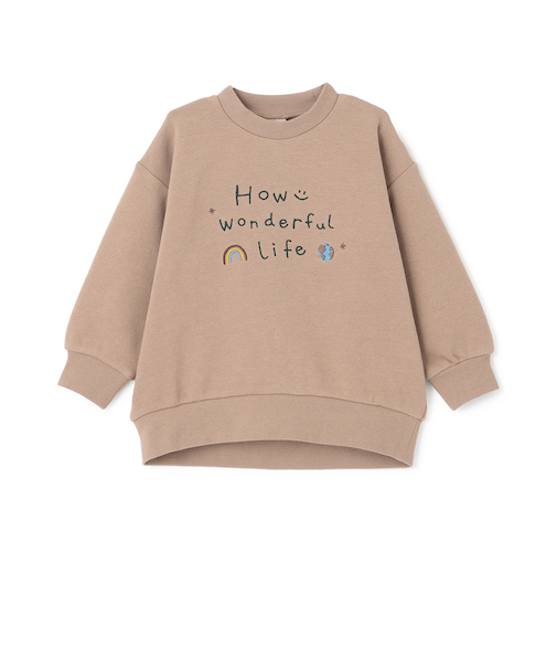 〈フワのびっと〉刺しゅうアソートトレーナー