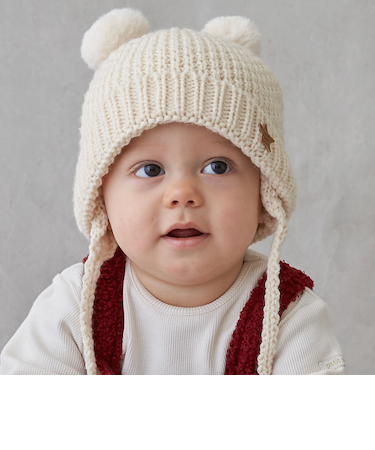 ぽんぽんニット帽