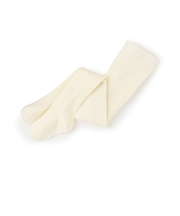 ウール混リブタイツ