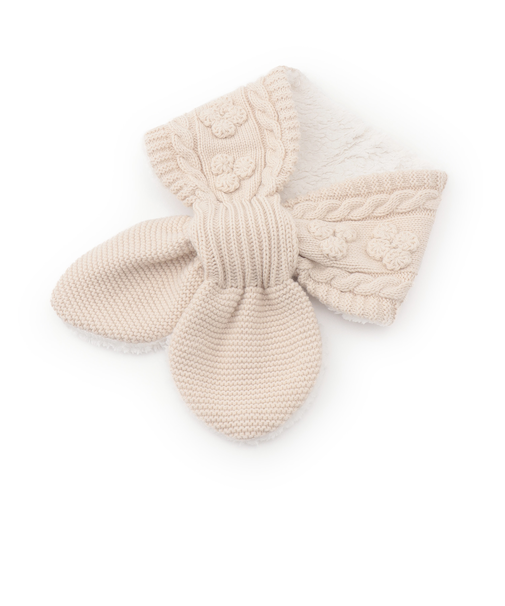 ジャガードニットマフラー