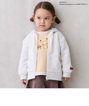 【モンポケ】ジップパーカー