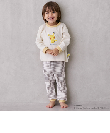 【モンポケ】スムースパジャマ