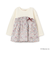 【miffy】花柄ドッキングチュニック