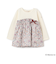 【miffy】花柄ドッキングチュニック