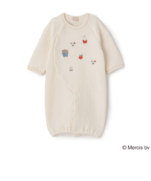 【dick bruna】モチーフ刺しゅう2WAYオール