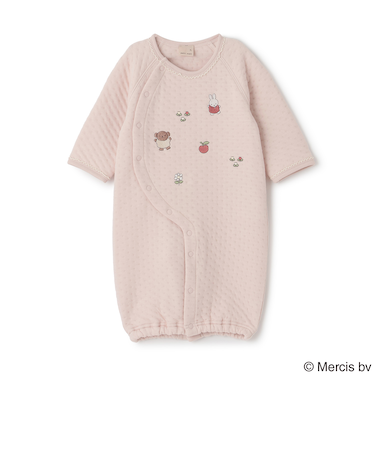 【dick bruna】モチーフ刺しゅう2WAYオール