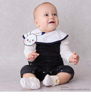 【モンポケ】モチーフサロペット