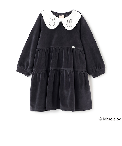 【miffy】衿ティアードワンピース