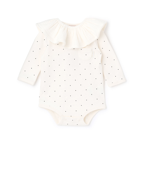 スタイつきロンパース