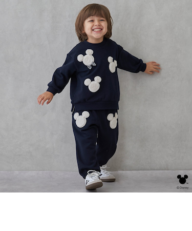 【Disney】アップリケスウェット