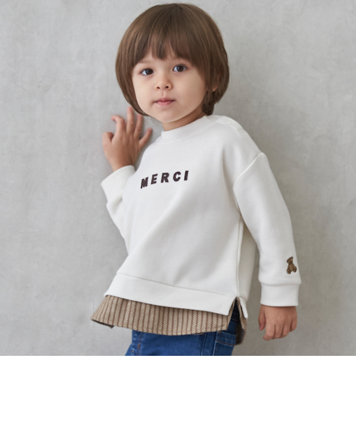 【リンク】ちびロゴアップリケトレーナー