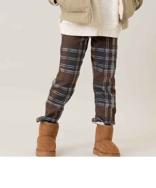 フワモチスキニー柄パンツ