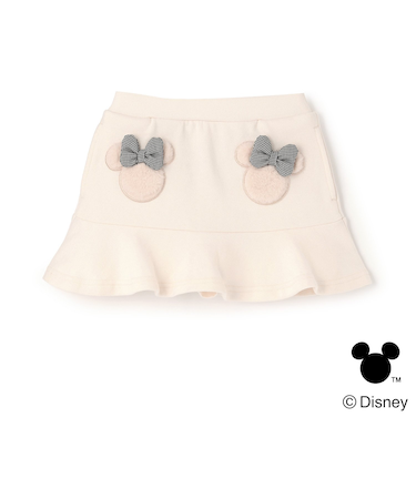【Disney】アップリケ付きスカート
