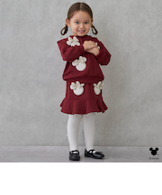 【Disney】アップリケ付きスカート