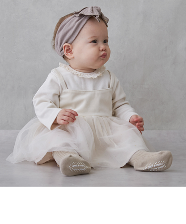 チュールOPロンパース