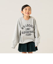 アメカジロゴプリントトレーナー