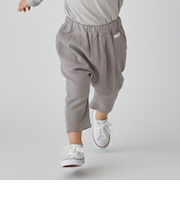 【防汚加工】楊柳クロップドパンツ