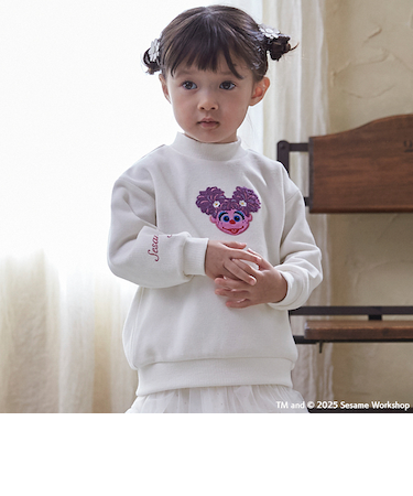 【SESAME STREET】モチーフトレーナー