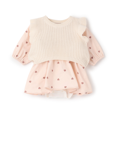 【リンク】ベストつきワンピース