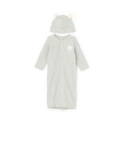 帽子つき2wayオール