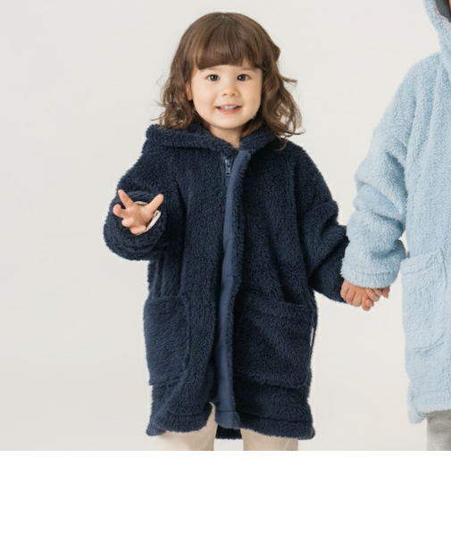 ふわもこフリースパーカー