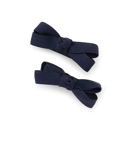 リボンヘアクリップ2P