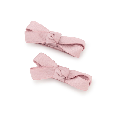 リボンヘアクリップ2P