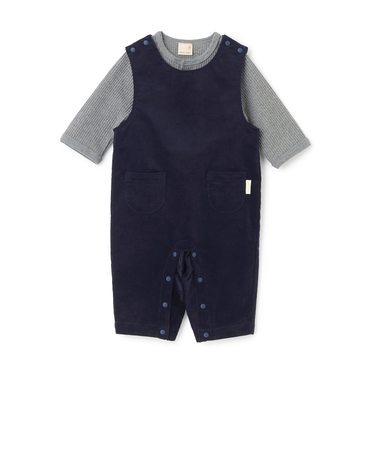 ロンパース＋サロペットセット