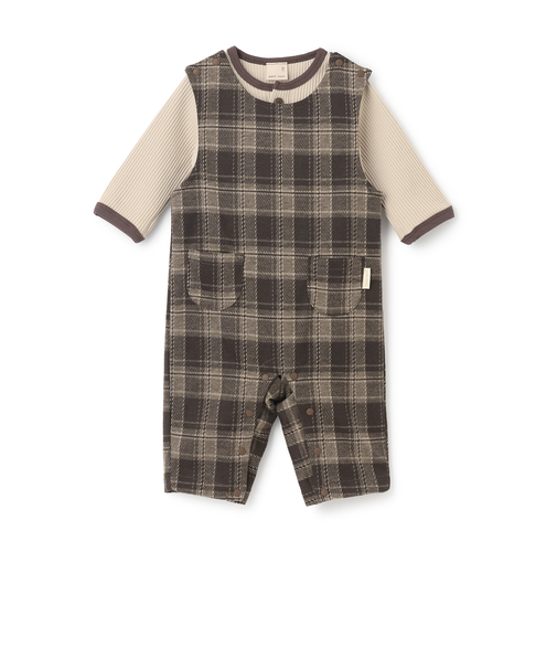 ロンパース＋サロペットセット