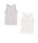 【弱酸性】女児タンク肌着2P