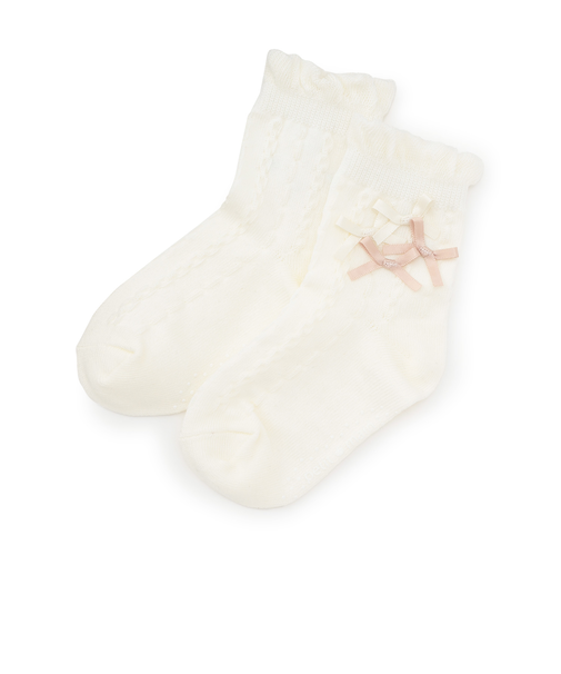 メニーリボンクルーソックス