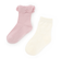 フリルクルーソックス2P